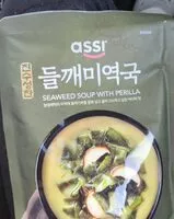 Mängden socker i Seaweed soup with perilla