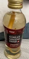 Mängden socker i Korean Ginseng Drink