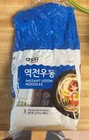 Mängden socker i Instant udon noodles