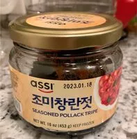 Mängden socker i Seasoned Pollack Tripe