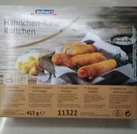 Mängden socker i Hähnchen-Käse-Röllchen