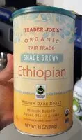 Mängden socker i Organic Fair Trade Ethiopian Coffee