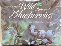 Mängden socker i Wild Boreal Blueberries