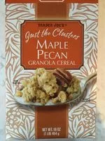 Mängden socker i Maple pecan granola cereal