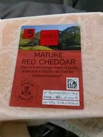 Mängden socker i Mature Red Cheddar