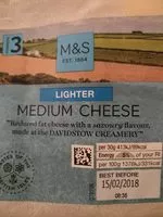 Mängden socker i Lighter Médium Cheese