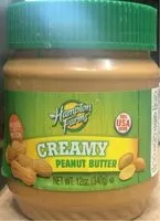 Mängden socker i Creamy peanut butter