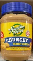 Mängden socker i hampton farms crunchy peanut bitter
