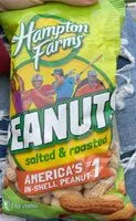 Mängden socker i Hampton Farms Peanuts