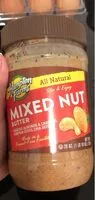 Mängden socker i MIXED NUT