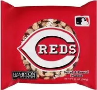 Mängden socker i Cincinnati reds salted roasted peanuts