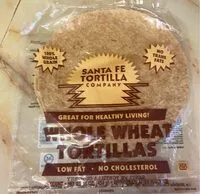 Mängden socker i Whole wheat tortilla