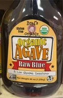 Mängden socker i Organic Agave Raw Blue