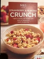 Mängden socker i Strawberry & Almond Crunch