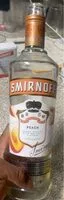 Mängden socker i Smirnoff peach