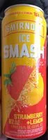 Mängden socker i Strawberry + Lemon Ice Smash