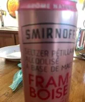 Mängden socker i Smirnoff Framboise