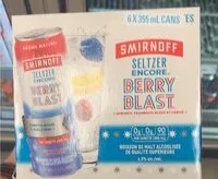 Mängden socker i Seltzer Encore