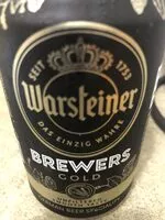 Mängden socker i Warsteiner Brewers Gold