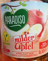 Mängden socker i milder Apfel