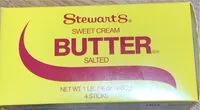 Mängden socker i Sweet Cream Butter Salted