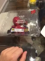 Mängden socker i Berry medley