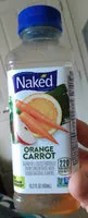 Mängden socker i Orange carrot blend of 6 juices partially from concentrate