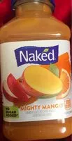 Mängden socker i Naked mighty mango juice