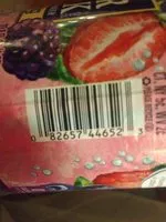 Mängden socker i Triple berry sparkling water