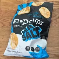 Mängden socker i Potato popped chips sea salt