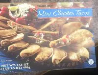 Mängden socker i Mini chicken tacos