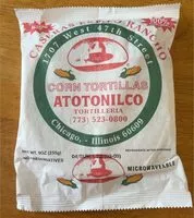 Mängden socker i Corn tortillas