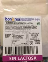 Mängden socker i Queso de mezcla tierno sin lactosa