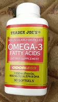 Mängden socker i Omega 3 fatty acids