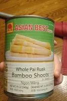 Mängden socker i Whole pai ruak bamboo shoots