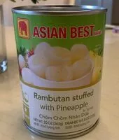 Mängden socker i Rambutan Pineapple In Syrup
