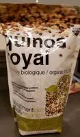 Mängden socker i Quinoa royal tricolore biologique