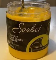 Mängden socker i Sorbet mangue