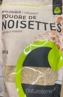 Mängden socker i Poudre de noisette
