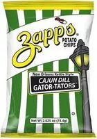 Mängden socker i Gator- Tators Potato Chips