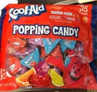 Mängden socker i Popping candy