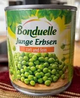 Mängden socker i Junge Erbsen - zart und fein