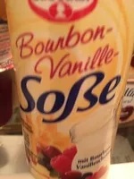 Mängden socker i Bourbon-Vanille-Soße