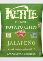 Mängden socker i Kettle brand jalapeno potato chips