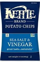 Mängden socker i Sea salt & vinegar potato chips