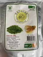 Mängden socker i Mon thé vert bio matcha