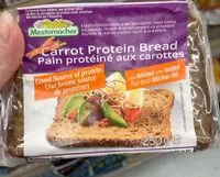 Mängden socker i Carrot protein bread