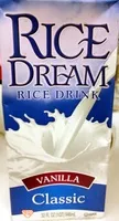 Mängden socker i Classic vanilla rice drink