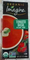 Mängden socker i Organic creamy soup, tomato basil