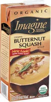 Mängden socker i Imagine soup butternut squash ounce per case